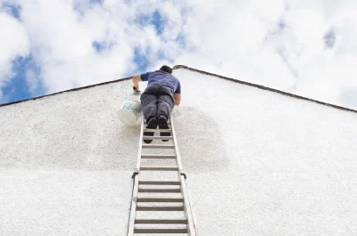 Peinture extérieure à Fourilles — façades et ravalement